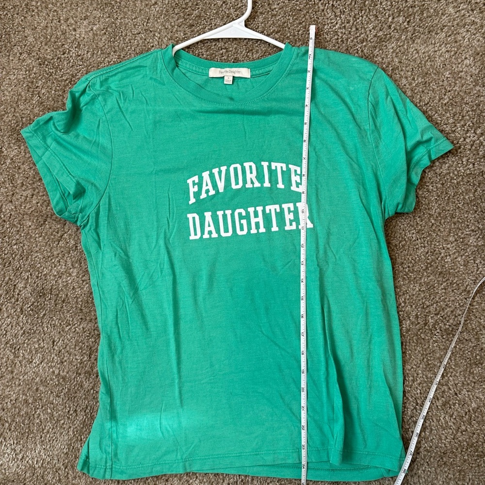 Favorite Daughter Green Short Sleeve Tee - Picture 5 of 6